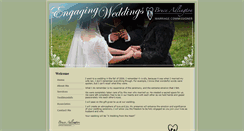 Desktop Screenshot of engagingweddings.com